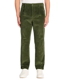 Celio Pantalon de velours - kaki^Homme Pantalons