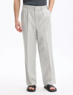 Celio Pantalon 24H loose - gris^Homme Pantalons 24H|Pantalons