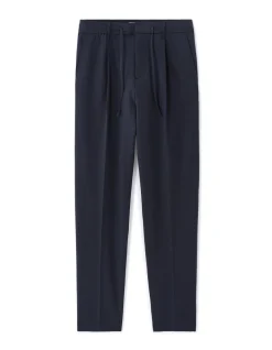 Celio Pantalon 24H seersucker - marine^Homme Pantalons