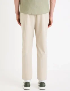 Celio Pantalon 24H slim - beige^Homme Pantalons 24H|Pantalons