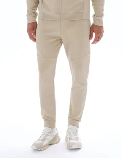 Celio Pantalon jogging slim en maille - écru^Homme Pantalons|Jogging
