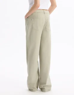 Celio Pantalon large -^Femme Pantalons