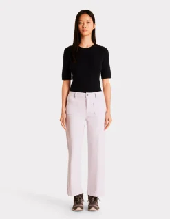 Celio Pantalon large - violet^Femme Pantalons