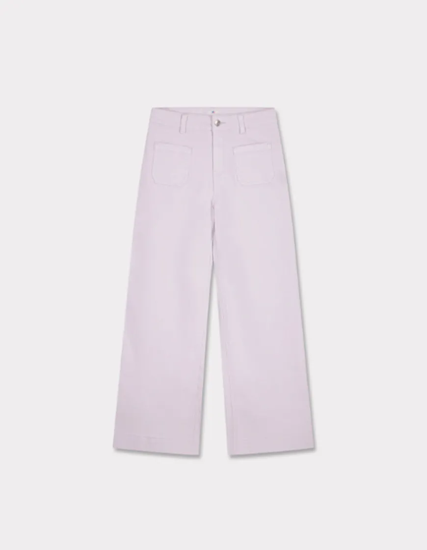 Celio Pantalon large - violet^Femme Pantalons
