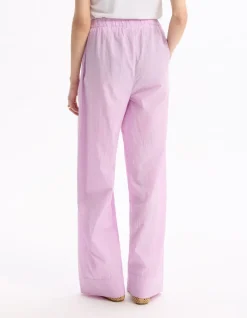 Celio Pantalon large en popeline de coton -^Femme Loungewear|Les Essentiels Aux Meilleurs Prix