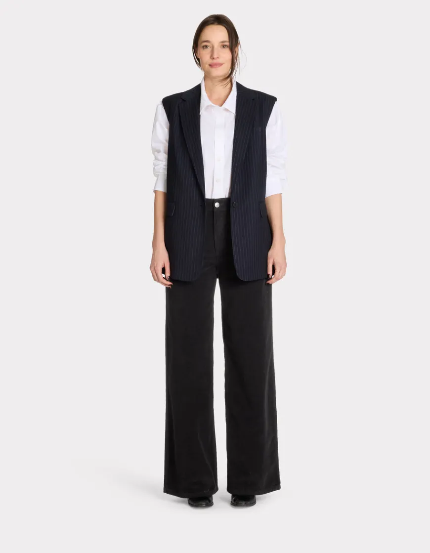 Celio Pantalon large en velours -^Femme Pantalons
