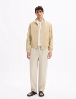 Celio Pantalon loose 100% lin -^Homme Pantalons En Lin|Pantalons