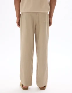 Celio Pantalon loose texturé -^Homme Pantalons En Lin|Pantalons