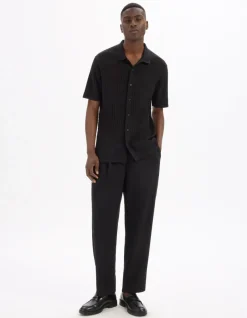 Celio Pantalon loose texturé -^Homme Pantalons En Lin|Pantalons