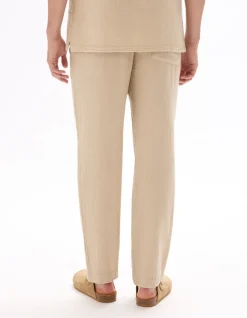 Celio Pantalon relaxed 100% gaze de coton -^Homme Pantalons|Costumes Casual