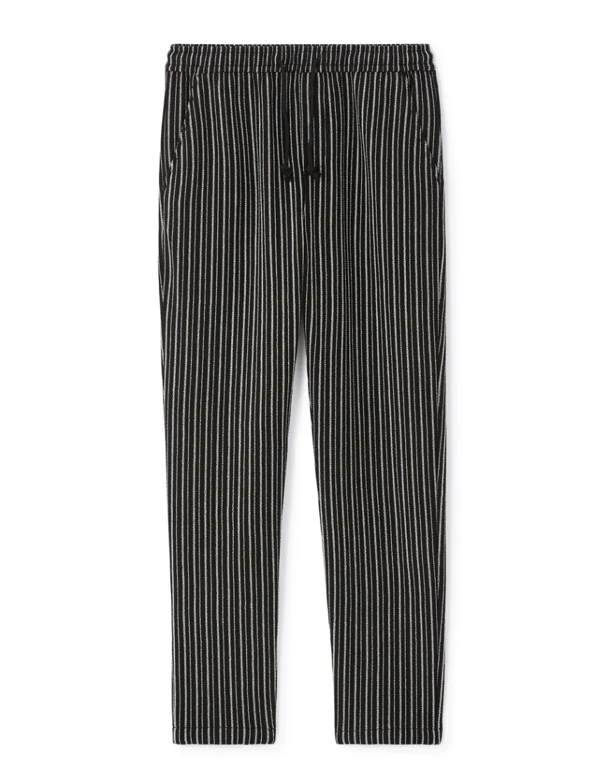 Celio Pantalon relaxed coton mélangé - noir^Homme Pantalons
