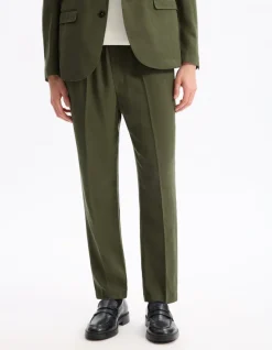 Celio Pantalon slim en twill -^Homme Pantalons|Pantalons De Costumes