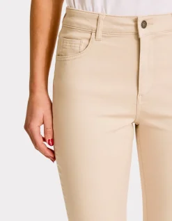 Celio Pantalon slim ultrastretch - beige^Femme Pantalons