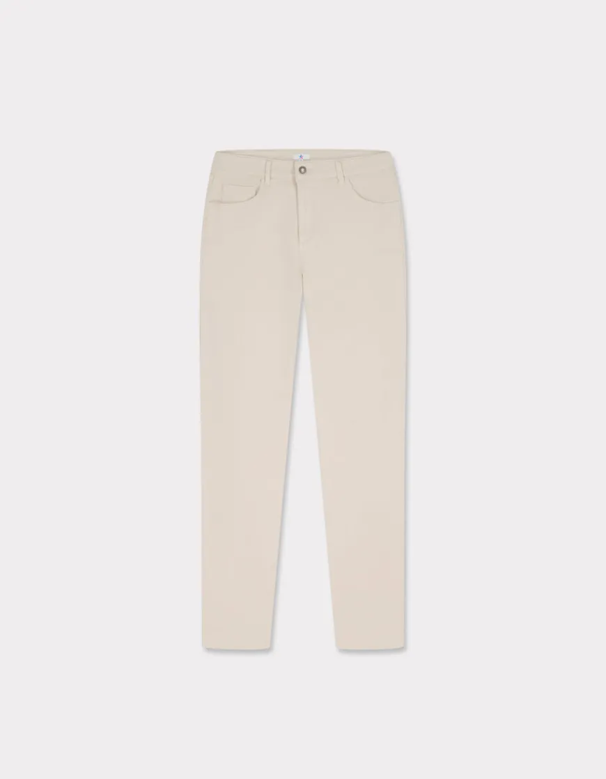 Celio Pantalon slim ultrastretch - beige^Femme Pantalons