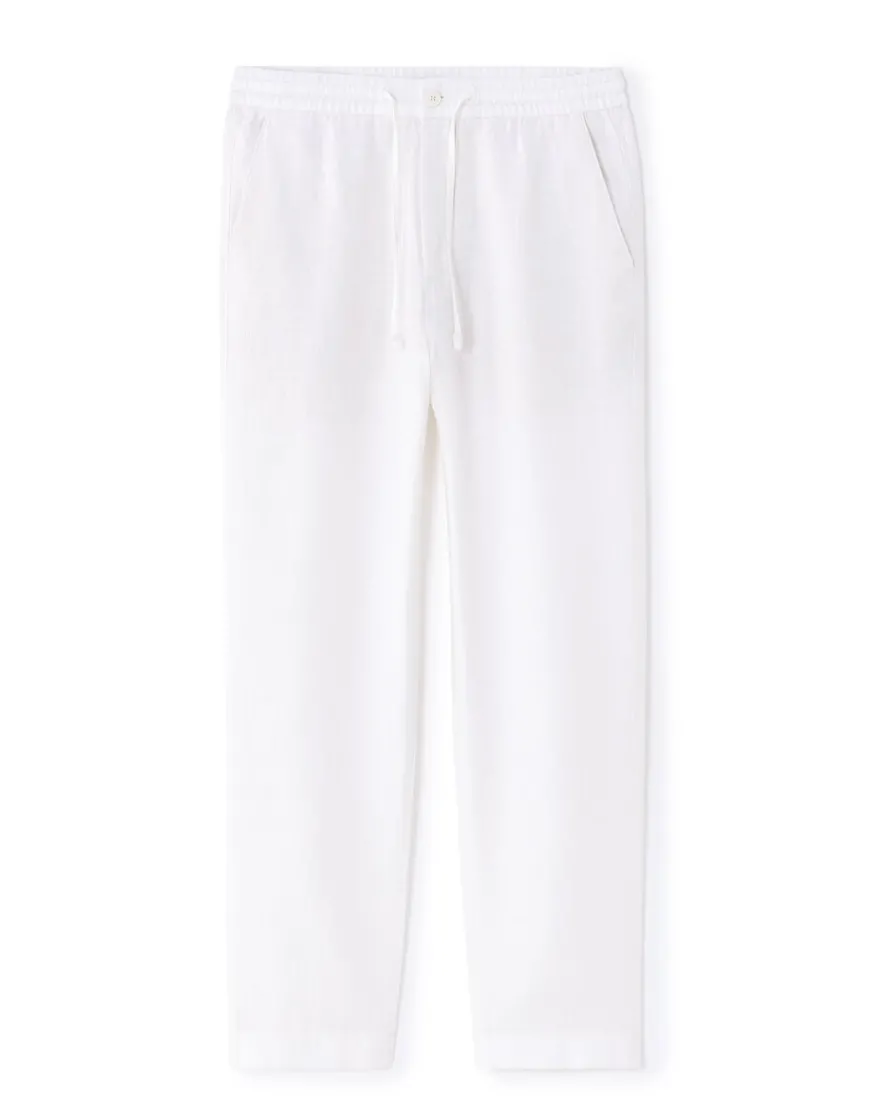 Celio Pantalon straight 100% lin 7/8ème -^Homme Pantalons En Lin|Pantalons