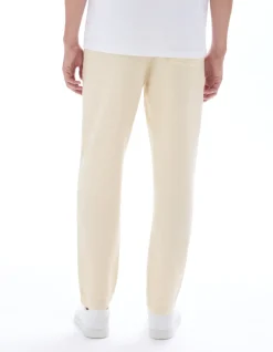 Celio Pantalon straight texturé canvas 100% coton - écru^Homme Pantalons