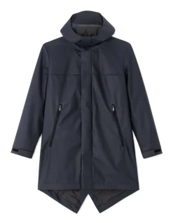 Celio Parka gomme - bleu foncé^Homme Manteaux|Parkas