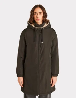 Celio Parka longue avec intérieur duveteux -^Femme Manteaux