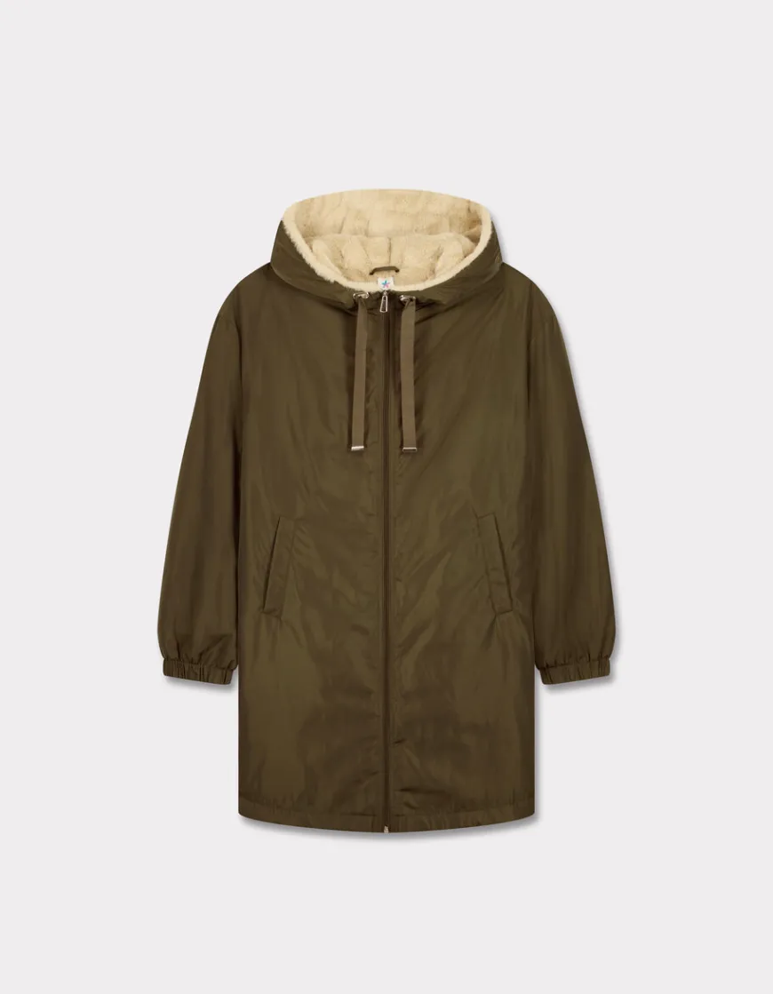 Celio Parka longue avec intérieur duveteux -^Femme Manteaux
