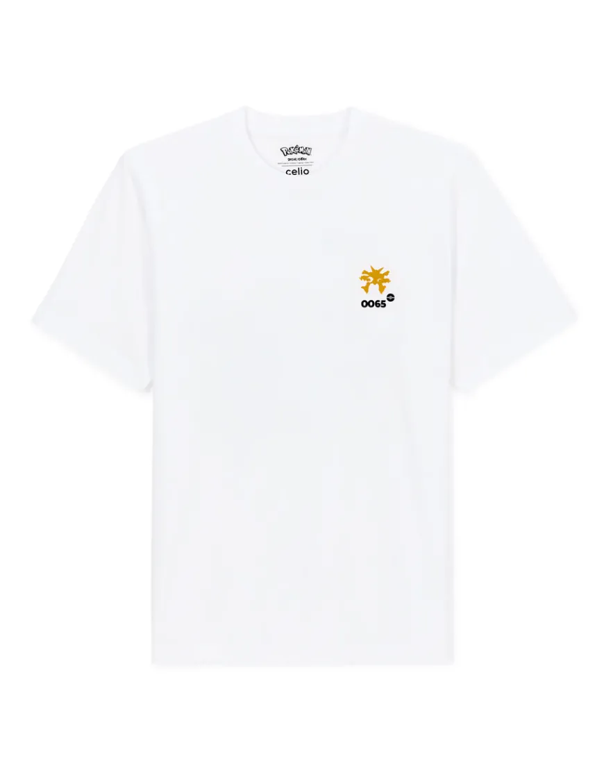 Celio Pokémon - T-shirt Alakazam^Homme Collabs|T-Shirts