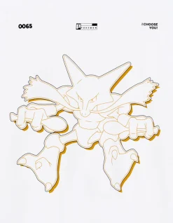 Celio Pokémon - T-shirt Alakazam^Homme Collabs|T-Shirts