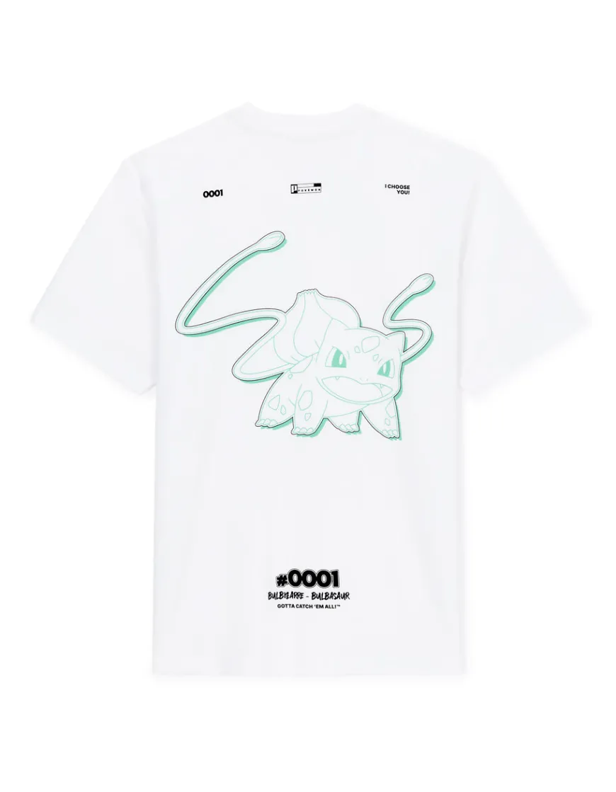 Celio Pokémon - T-shirt Bulbizarre^Homme Collabs|T-Shirts