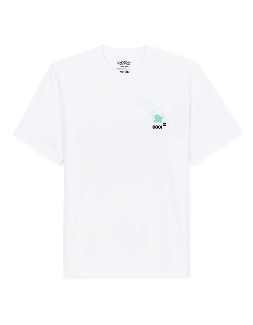 Celio Pokémon - T-shirt Bulbizarre^Homme Collabs|T-Shirts