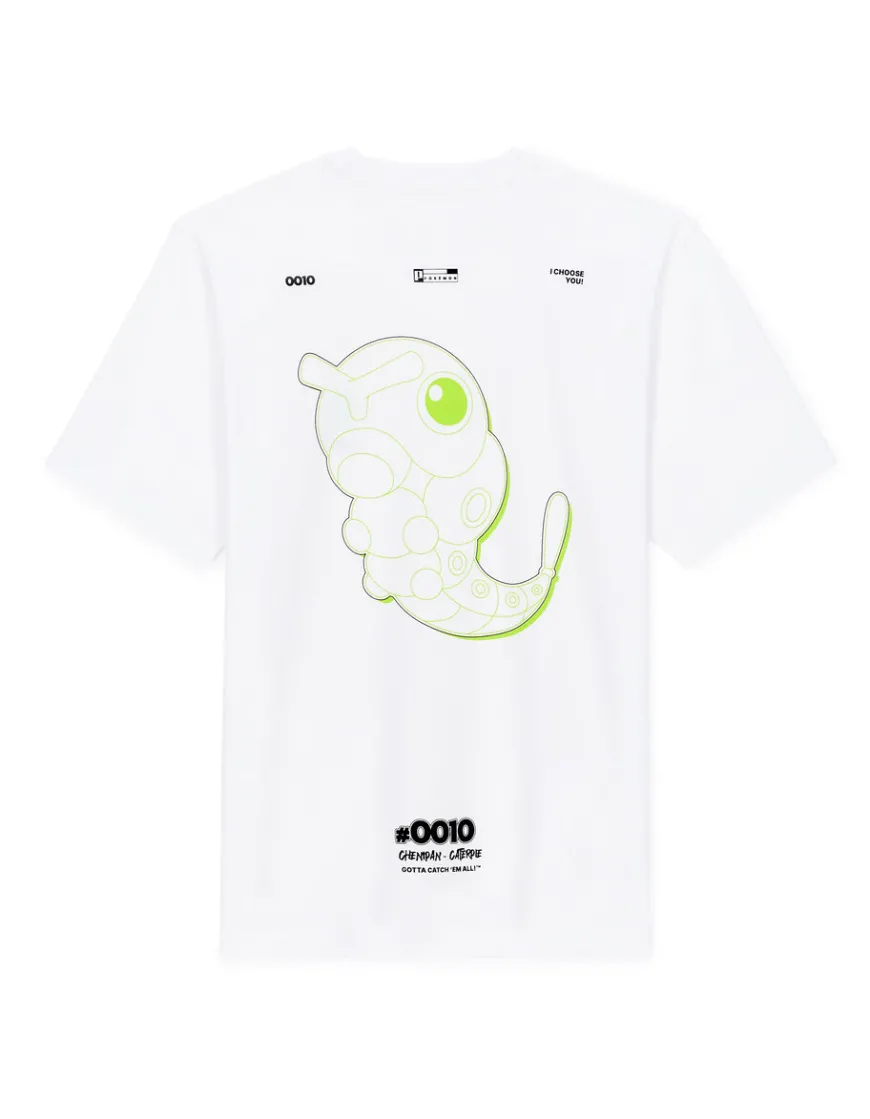 Celio Pokémon - T-shirt Chenipan^Homme Collabs|T-Shirts