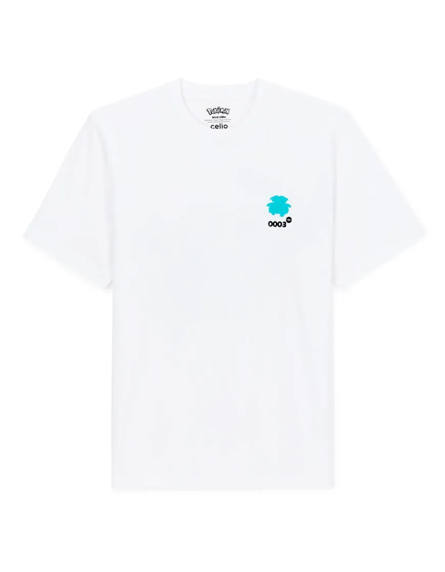 Celio Pokémon - T-shirt Florizarre^Homme Collabs|T-Shirts
