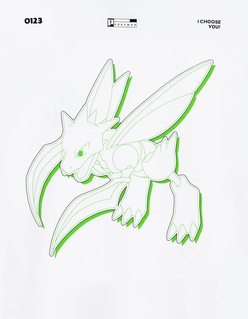 Celio Pokémon - T-shirt Insécateur^Homme Collabs|T-Shirts