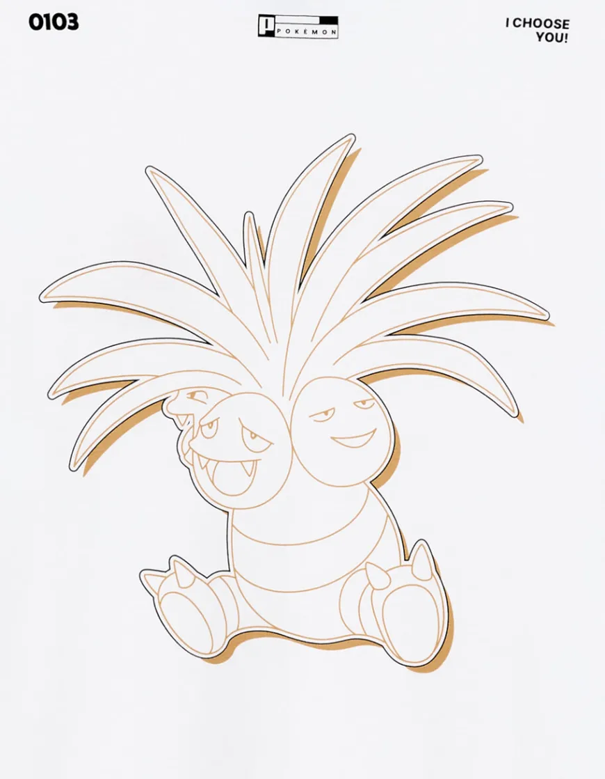 Celio Pokémon - T-shirt Noadkoko^Homme Collabs|T-Shirts