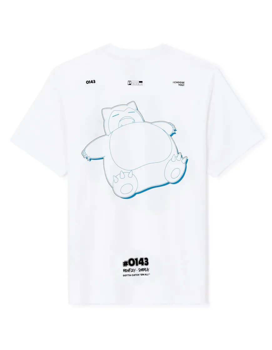 Celio Pokémon - T-shirt Ronflex^Homme Collabs|T-Shirts