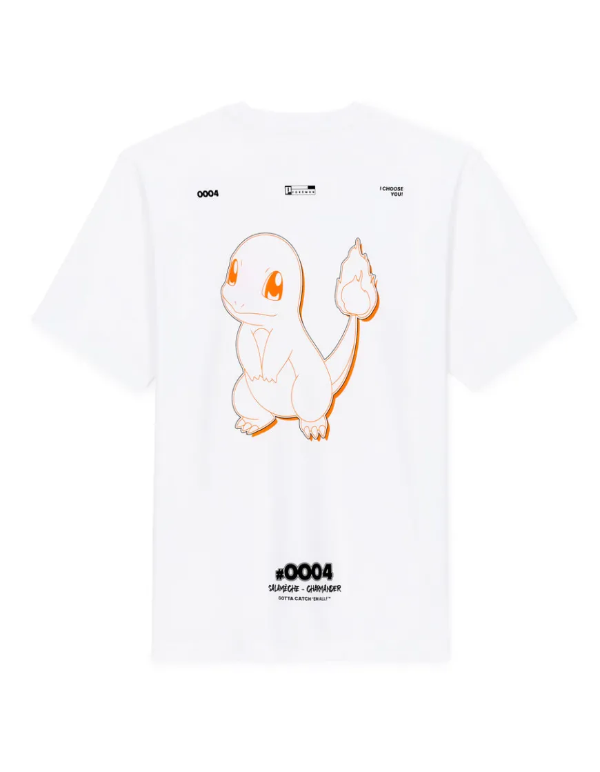 Celio Pokémon - T-shirt Salamèche^Homme Collabs|T-Shirts