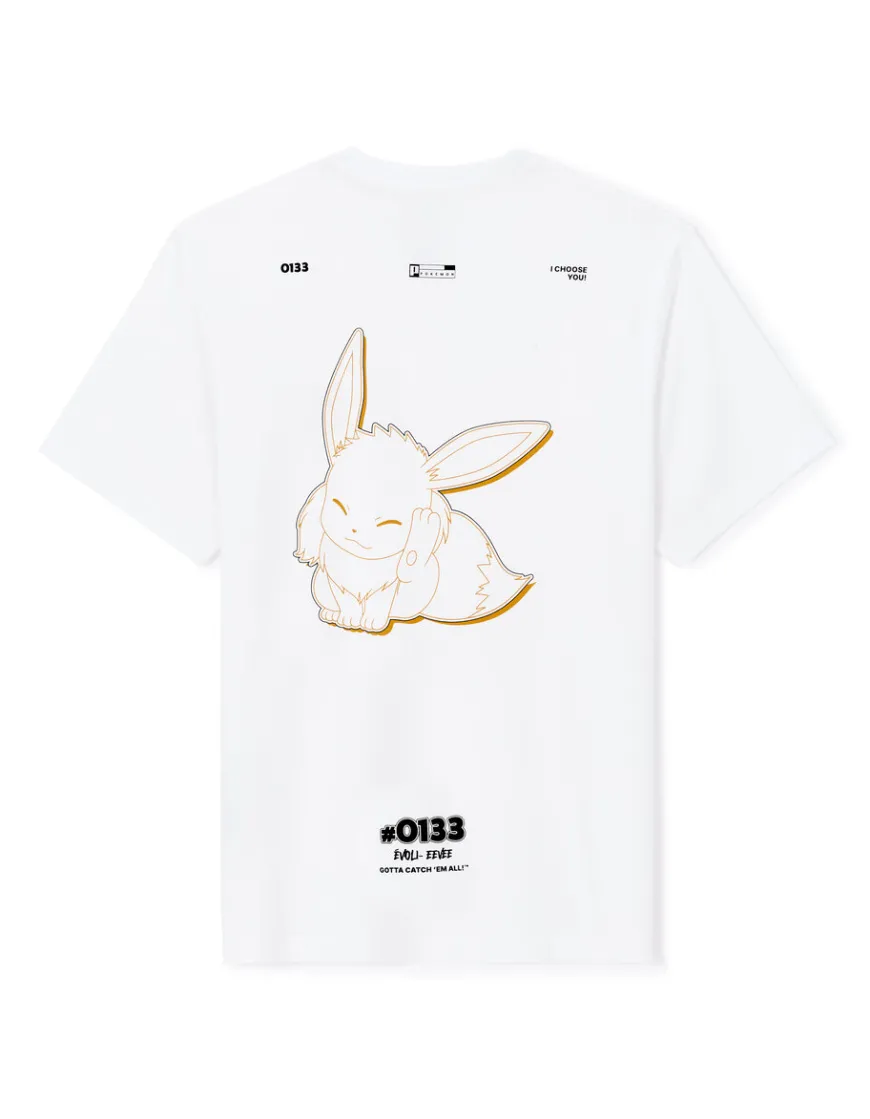 Celio Pokémon - T-shirt Évoli^Homme Collabs|T-Shirts