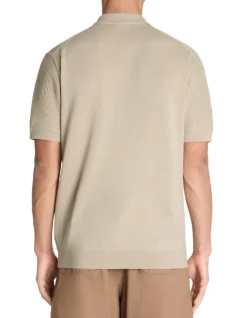 Celio Polo boxy en maille texturée 100% coton -^Homme Polos