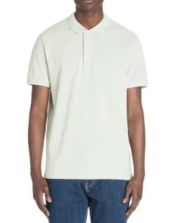 Celio Polo piqué regular 100% coton - vert^Homme Polos