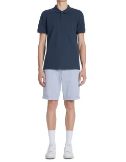 Celio Polo piqué regular 100% coton - marine^Homme Polos