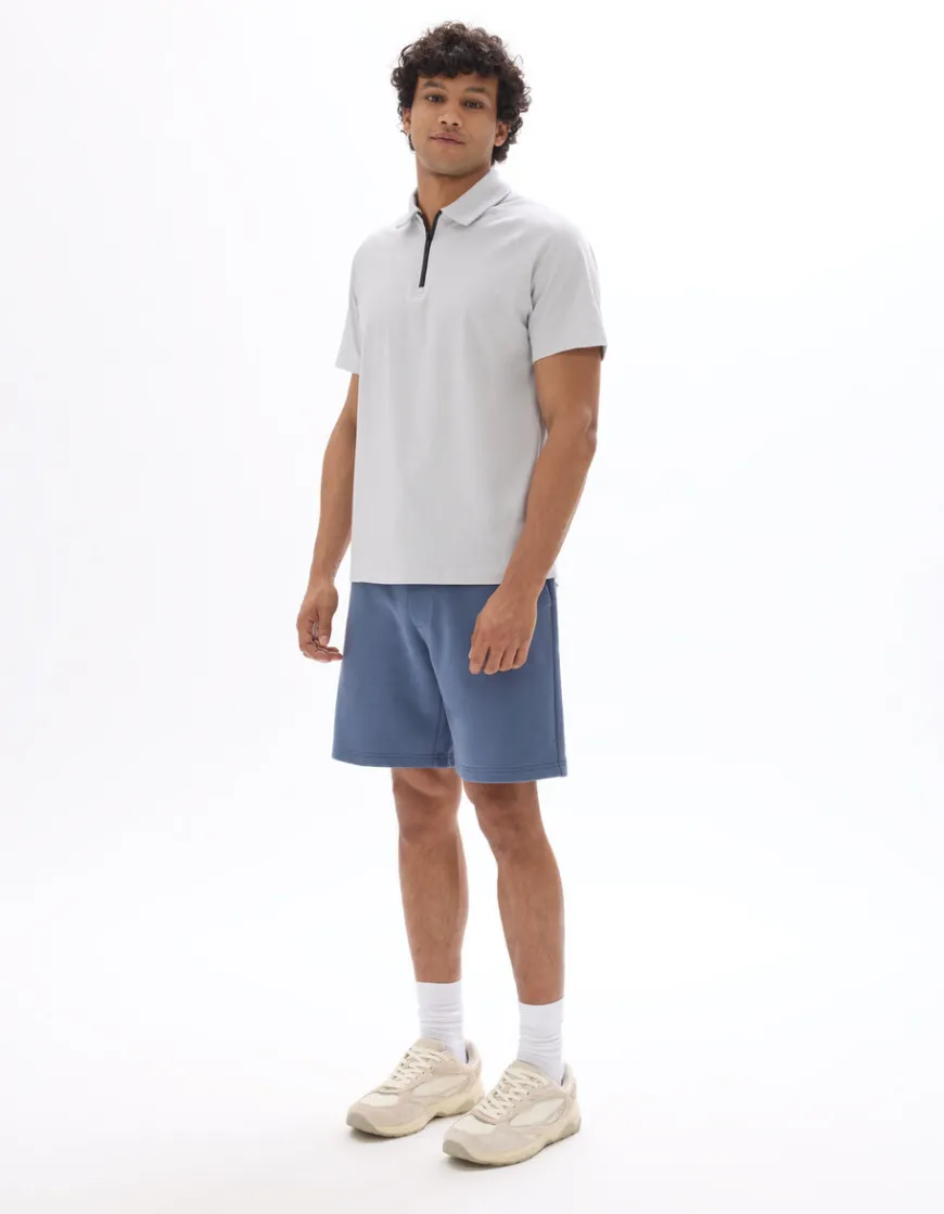 Celio Polo regular Coolmax - gris clair^Homme Polos