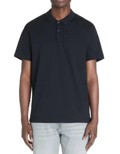 Celio Polo regular coton mélangé - marine^Homme Polos