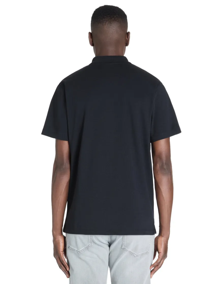 Celio Polo regular coton mélangé - marine^Homme Polos