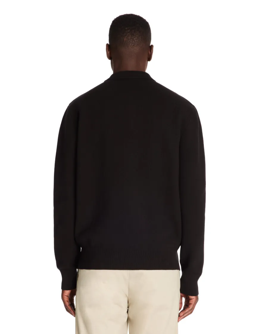 Celio Polo relaxed coton mélangé manches longues -^Homme Polos