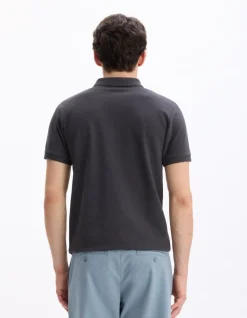 Celio Polo slim coton mélangé -^Homme Polos