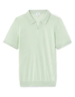 Celio Polo slim en maille 100% coton - vert^Homme Polos