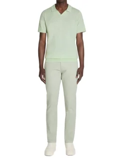 Celio Polo slim en maille 100% coton - vert^Homme Polos