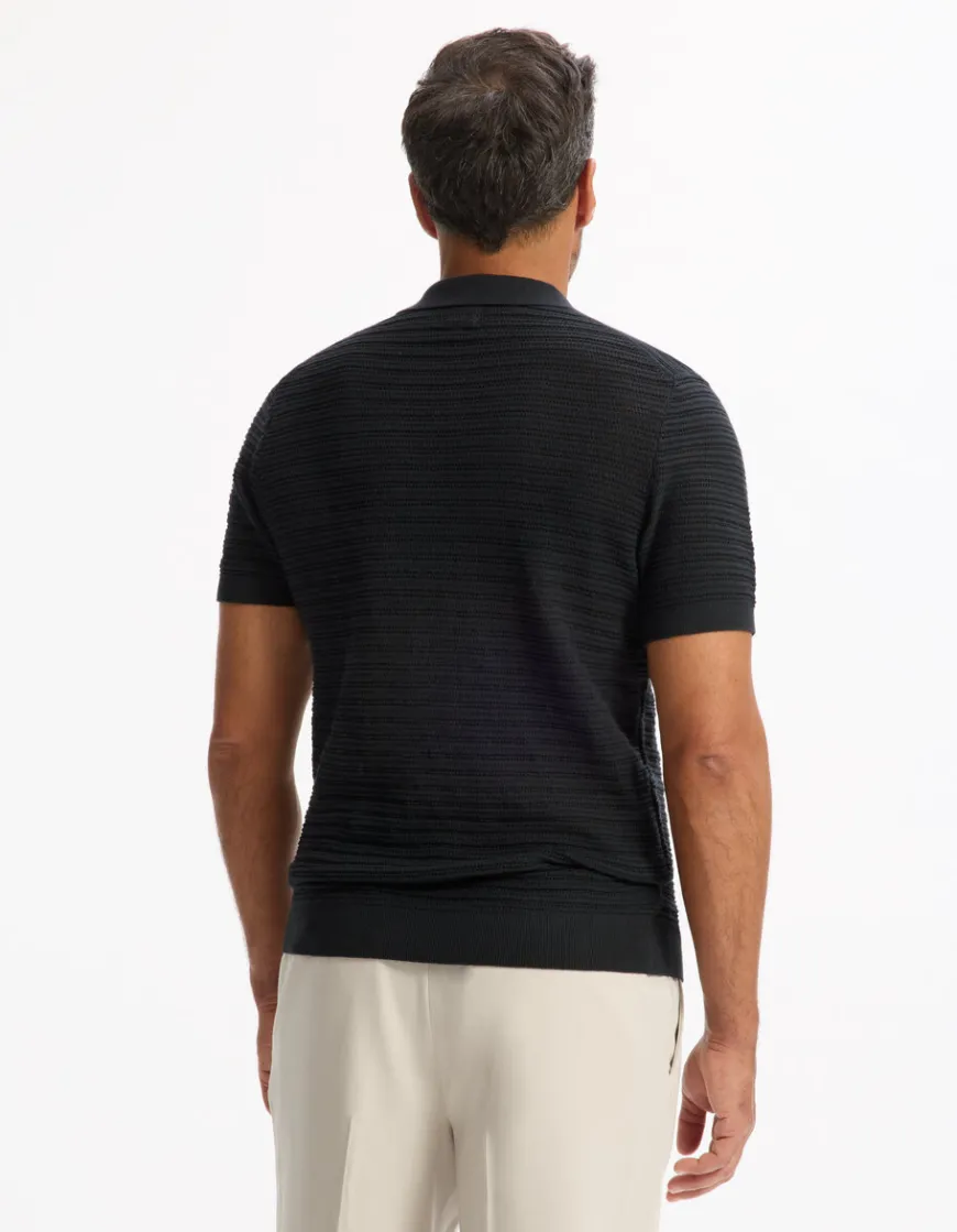 Celio Polo slim en maille texturée coton mélangé -^Homme Polos