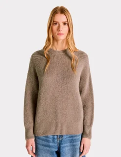 Celio Pull à col rond en maille soufflée -^Femme Pulls