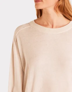 Celio Pull ample à col rond - beige^Femme Pulls