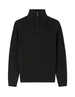Celio Pull col camionneur regular coton mélangé -^Homme Pulls