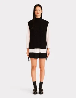 Celio Pull col montant sans manche à nouer -^Femme Pulls