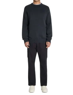 Celio Pull col rond 100% coton - anthracite^Homme Pulls